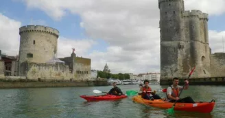 Navigation en kayak dans un décor de "Grand Site" - Antioche Kayak Navigation en kayak dans un décor de "Grand Site" - Antioche Kayak