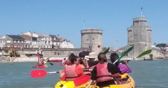 Navigation en kayak dans un décor de "Grand Site" - Antioche Kayak Navigation en kayak dans un décor de "Grand Site" - Antioche Kayak