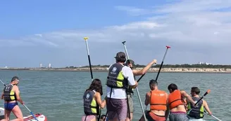 Sortie en paddle (2h) La Rochelle avec moniteur - TEX' Sortie en paddle (2h) La Rochelle avec moniteur - TEX'