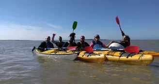 Randonnée en kayak vers l'ile de Ré au coeur du parc Marin -Antioche Kayak Randonnée en kayak vers l'ile de Ré au coeur du parc Marin -Antioche Kayak