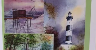 Exposition au Donjon - Claudette Treff