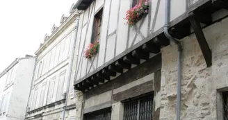 Maison à pan de bois