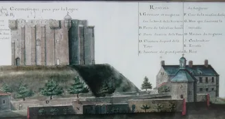 Le donjon ou « Tour de Ganne » Le donjon ou « Tour de Ganne »